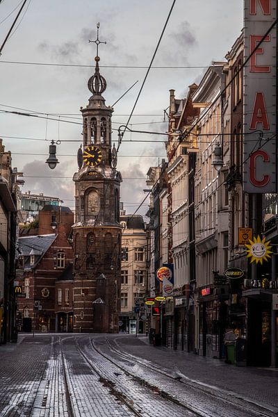 La Tour de la Monnaie à Amsterdam par Manuuu