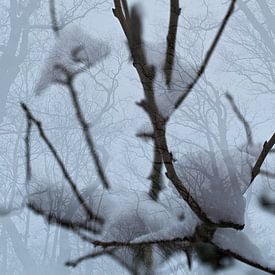 Winterlandschaft V von Art. by Janine