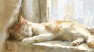 Faule Katze