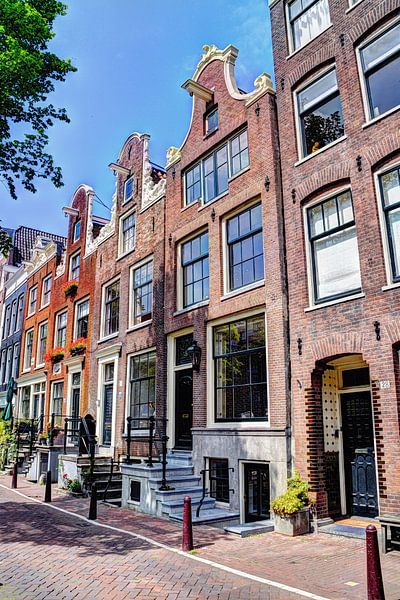 Jordaan Bloemgracht Amsterdam Nederland van Hendrik-Jan Kornelis