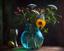 Classic summer flower still life
