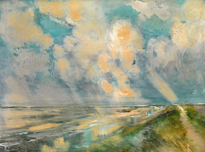 Alexander Marcette,Rain and sunshine by finemasterpiece