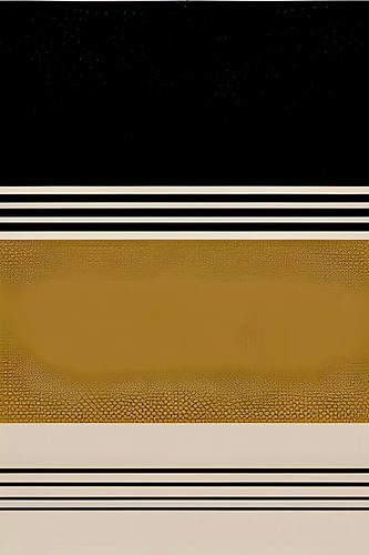 Horizontale Ebene und Linie - beige, schwarz und weiß