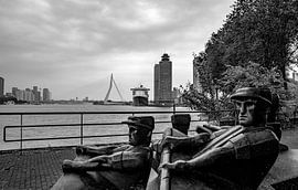 The port and the city of Rotterdam. by scheepskijkerhavenfotografie