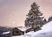 Vereinzelte Schneeflocken