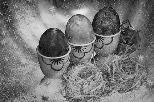 Concept Pâques : Joyeuses Pâques