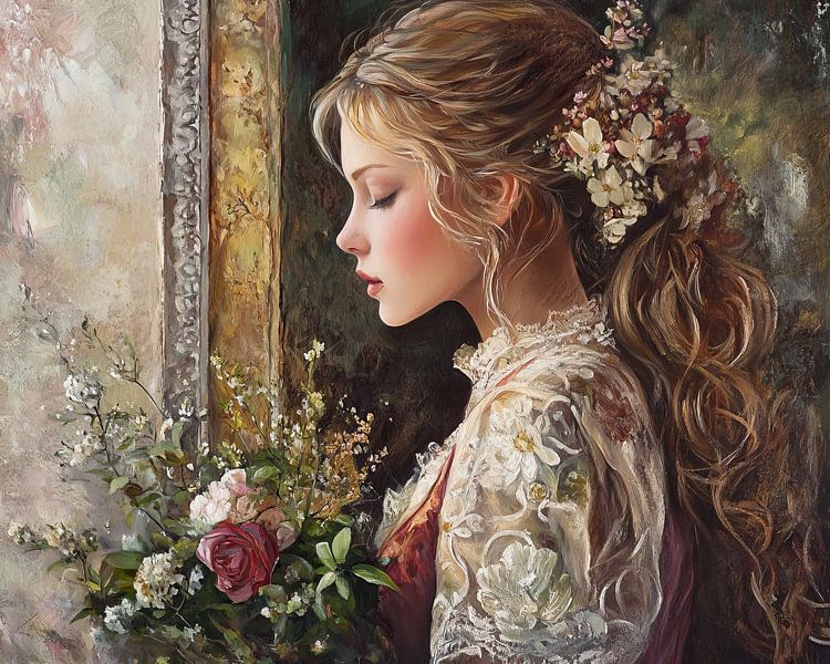 Vue d'une femme rêveuse par La collection ARTEO
