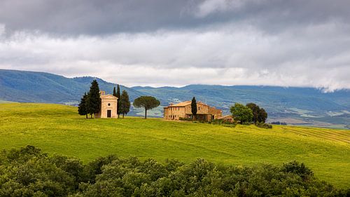 Capella della Madonna di Vitaleta Val d'Orcia Italië