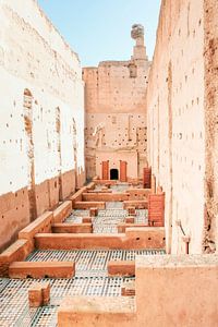 Palais El Badi à Marrakech sur Evelien Oerlemans