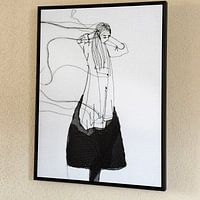 Photo de nos clients: "Irrévocable par Kim Rijntjes, sur alu-Dibond