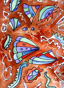 lustige Formen 1 von Claudia Gründler