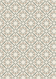 Nahtloser geometrischer Hintergrund mit islamischen Mustern aus ineinander verschachtelten Achtecken von Wisnu Xiao