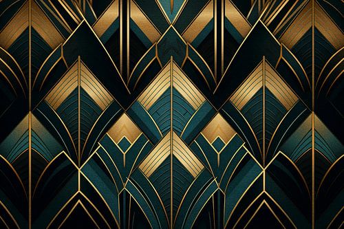 Art Deco Geometric Pattern