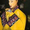 Peinture La femme japonaise sur Yvon Jonckbloedt