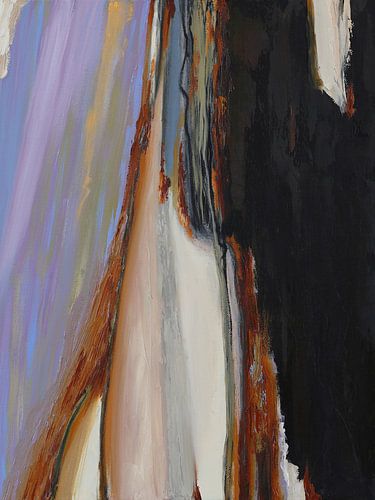 Lavendellicht - Moderne abstrakte Kunst für die Innenarchitektur