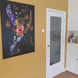 Customer photo: Royal Flora by Fine Art Flower - Artist Sander van Laar, on canvas