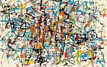 Pollock knipoog van Angel Estevez