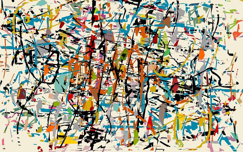 Pollock knipoog van Angel Estevez