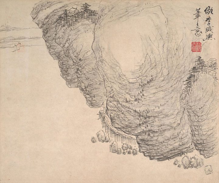 Mei Qing - Landschappen naar oude meesters van Peter Balan