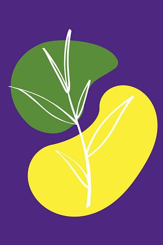 Abstract Kleurrijk Tak