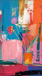 Blumen Farbpalette