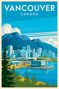 Vancouver, Canada. van Poster Art Shop