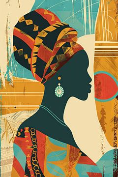 Afro-modernisme van Poster Art Shop