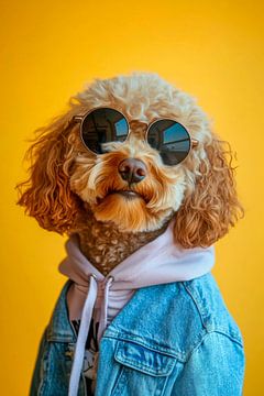 Goldendoodle by Poster Art Shop