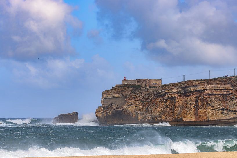 Forte de Sao Miguel Arcanjo in Nazare by Dirk Rüter