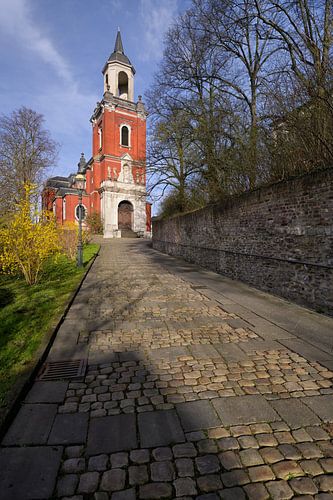 St Michael's in the golden evening light - Beautiful Aachen