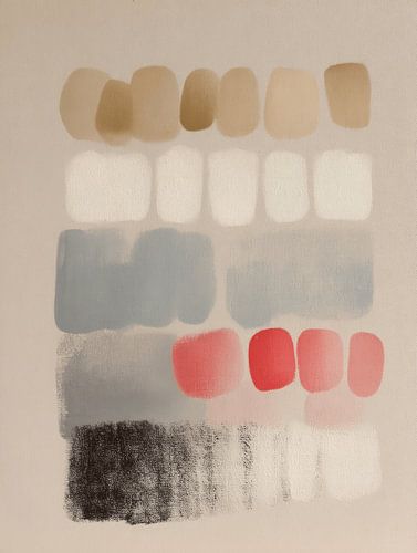 Palet van rust, modern minimalisme