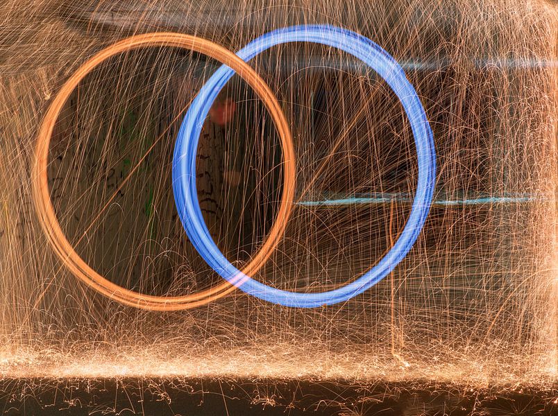 Lightpainting. by Theo de Wild