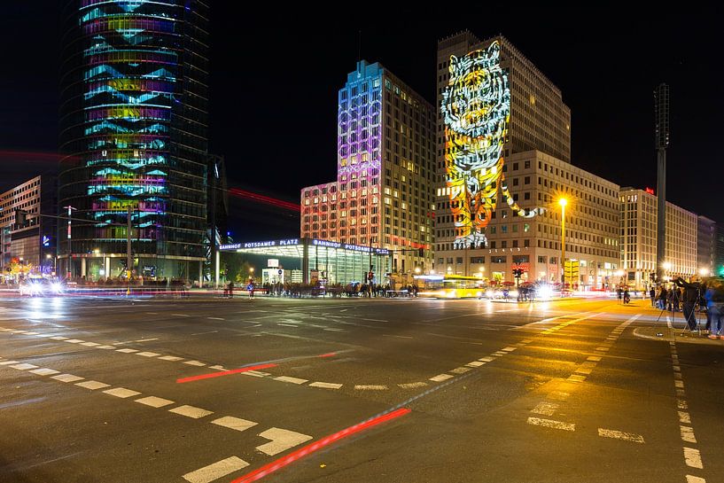 Potsdamer Platz Berlin in a special light by Frank Herrmann