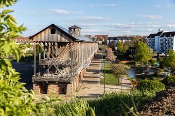 Gradierbau (salt works) in the spa gardens of Bad Dürkheim by Fabian Bracht