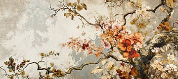 Artwork Rustic Flowers | Blossom sur De Mooiste Kunst