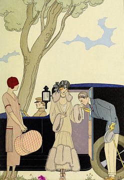 George Barbier – Falbalas et fanfreluches, L’Ensie (1925) von Peter Balan