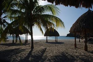 Zonsondergang  Daaibooi Beach Curacao