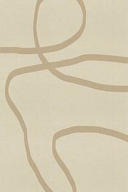 Abstract elegance in soft sand by Dina Dankers