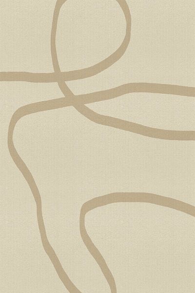 Abstrakte Eleganz im weichen Sand von Dina Dankers
