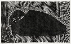 Samuel Jessurun de Mesquita, Liegender Bison (1915)