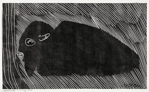 Samuel Jessurun de Mesquita, Liggende bizon (1915)