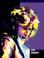 Muzikanten in trendy pop-art