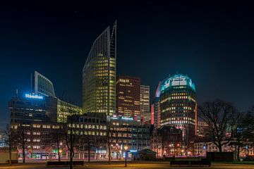 The Hague - Skyline - Centre by Frank Smit Fotografie