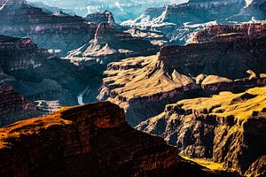 Naturwunder Schlucht und Felsformationen Grand Canyon Nationalpark in Arizona USA von Dieter Walther