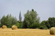 Strobalen bij Vijlen in Zuid-Limburg van John Kreukniet thumbnail