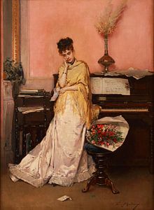 REVUE-LETTRE lettre RAIMUNDO DE MADRAZO GARRETA 1870