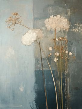 Whispers of Wildflowers by Japandi Art Studio