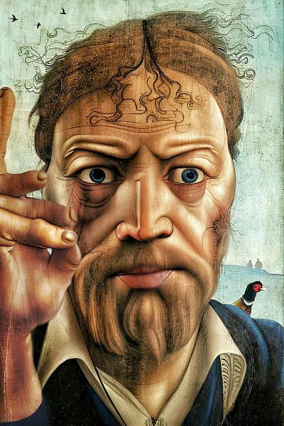AI selfie à la Da Vinci by Ruben van Gogh - smartphoneart