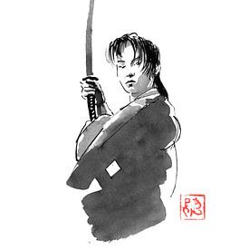 young samurai by Péchane Sumie