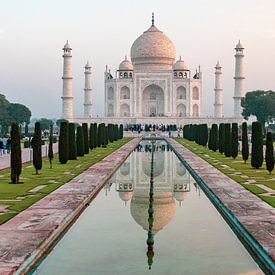 Taj Mahal India. Paleis van de kroon sur Hannie Heere